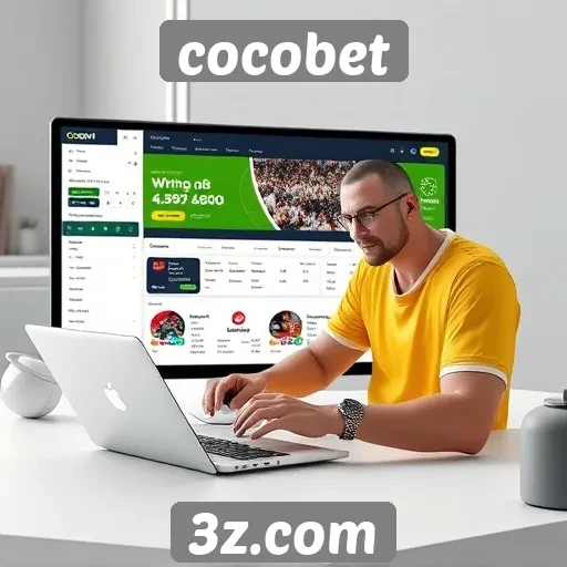 Experiência do usuário na plataforma cocobet